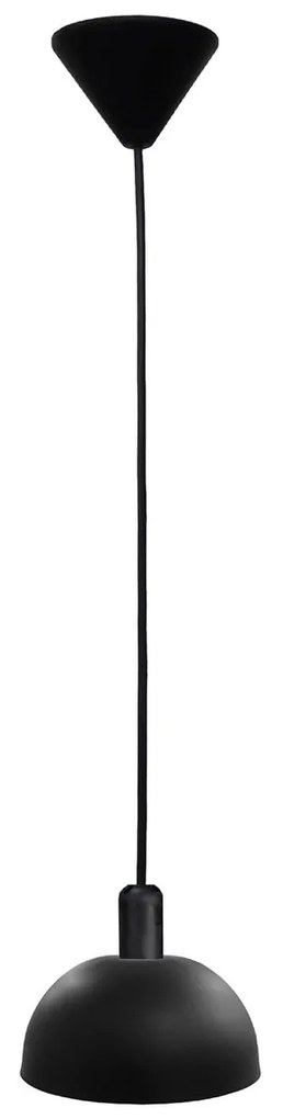 Φωτιστικό Οροφής Μονόφωτο Heronia Sfera Black 35-0088