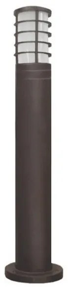 Επιδαπέδιο Φωτιστικό Κολώνα IP44 Ε27 H65cm Lumen-9-711381-Σκουριασμένο 9-711381