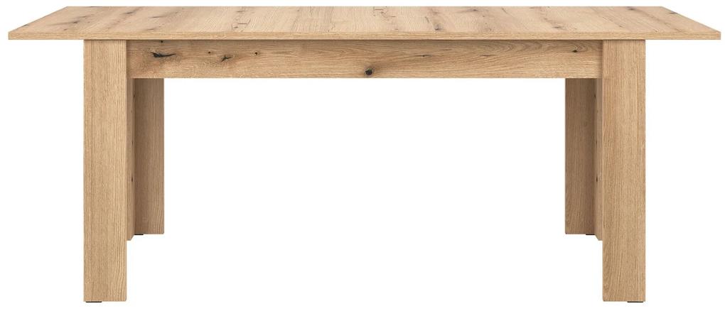 Τραπέζι Orlando AD116, Δρυς, 77x90x160cm, Επιμήκυνση, Πλαστικοποιημένη μοριοσανίδα | Epipla1.gr