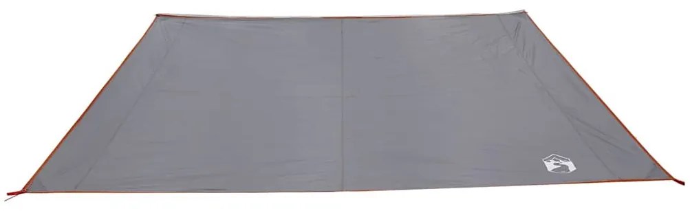 vidaXL Τέντα ανθεκτική στο νερό με στέγη Γκρι και Πορτοκαλί