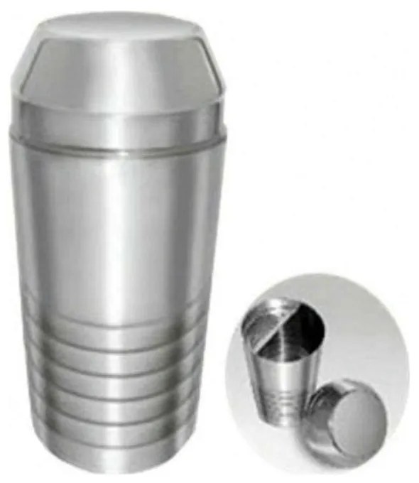 Σέικερ Καφέ Με Φίλτρο UR50017500 600ml Inox Max Home Stainless Steel