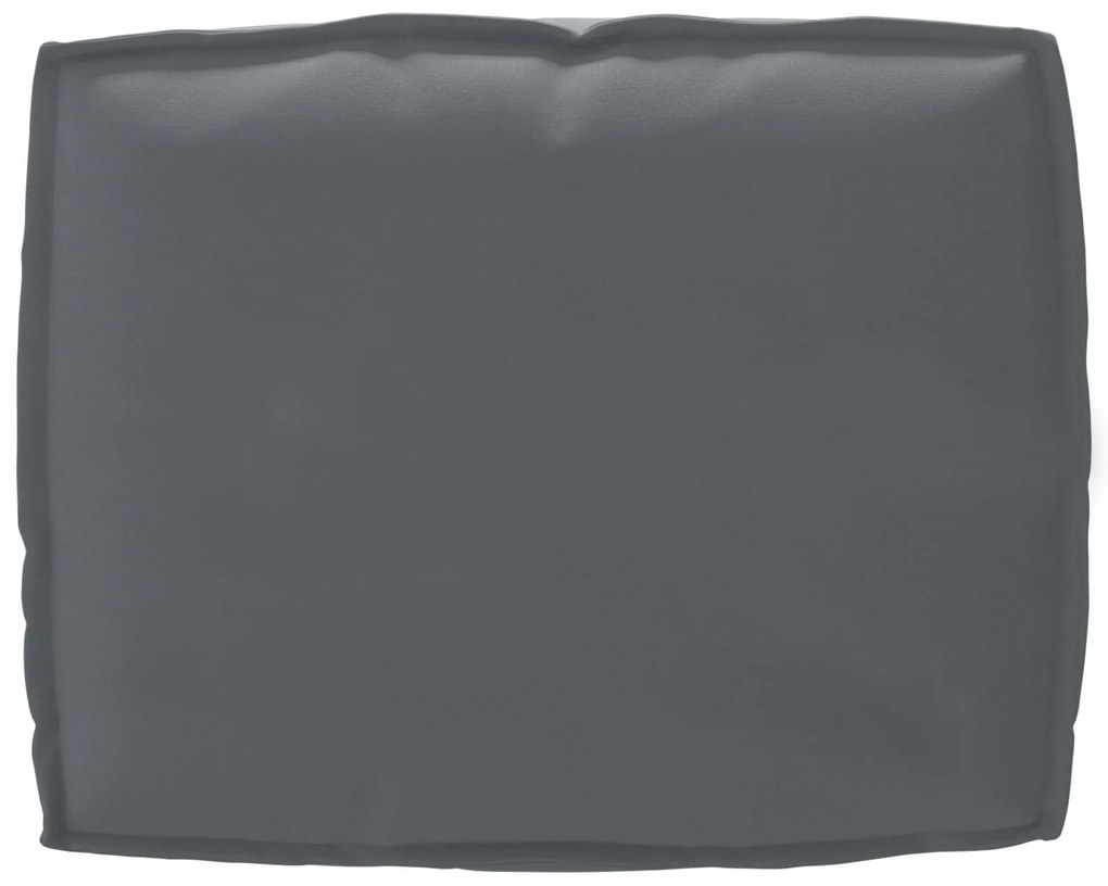 vidaXL Μαξιλάρι Παλέτας για Πλάτη Ανθρακί 50x40x12 εκ. Ύφασμα Oxford