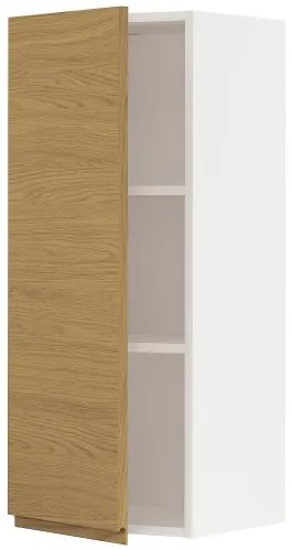 METOD ντουλάπι τοίχου με ράφια, 40x100 cm 895.392.47