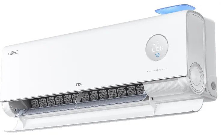 Κλιματιστικό Inverter TCL FreshIN 3.0 TAC-12CHSD/FCI, 12000 BTU, 40 m2, A+++, Wi-Fi, Φωνητικός έλεγχος, Έξυπνες λειτουργίες, Super Turbo Start, iFeel, FreshIN+, ECO, Λευκό