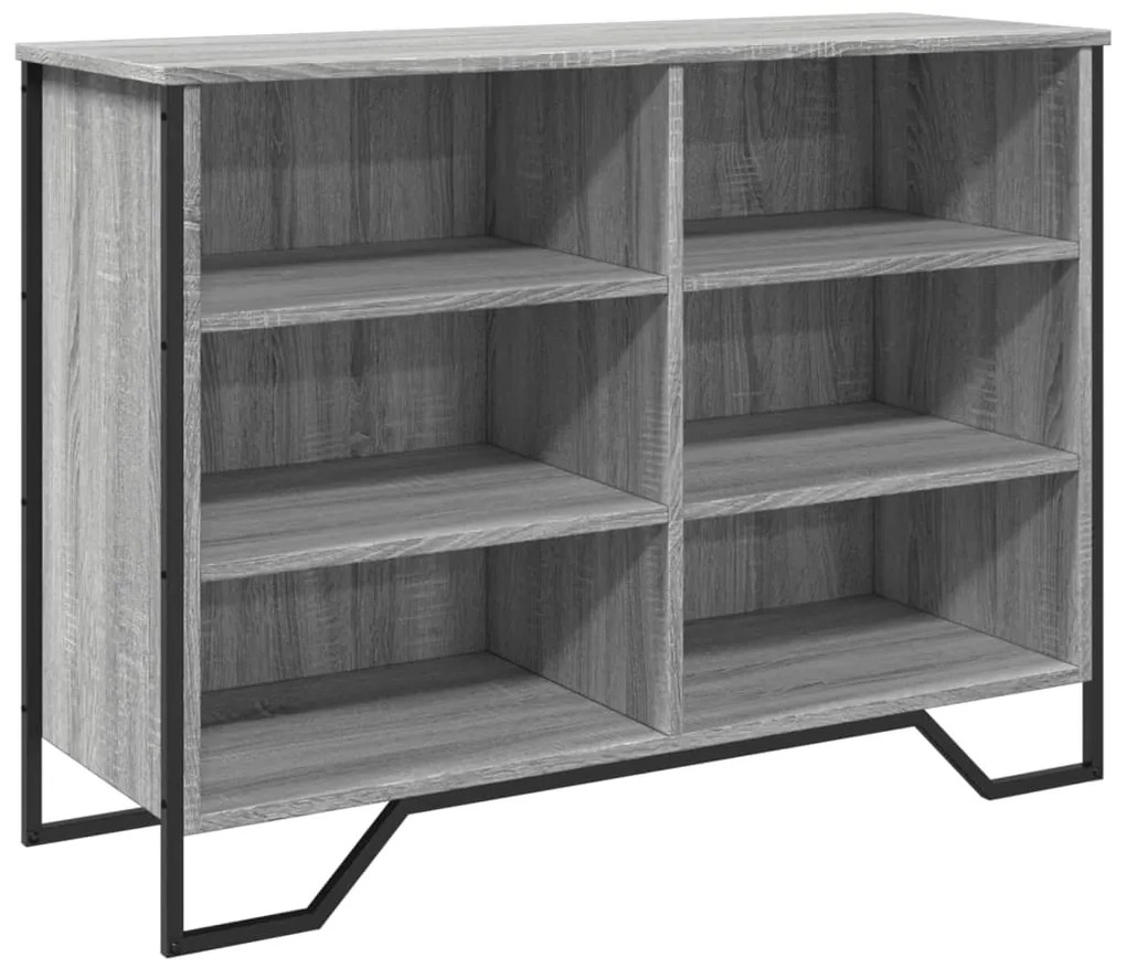 Μπουφές Γκρι Sonoma 101x35,5x74,5 εκ. από Επεξεργασμένο Ξύλο - Γκρι