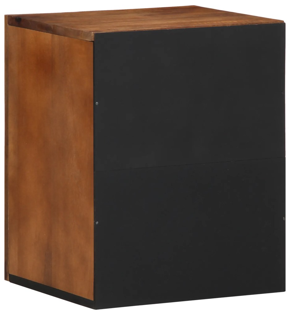 vidaXL Ντουλάπα Μπάνιου 38x33x48 εκ. Μασίφ Ξύλο Μάνγκο