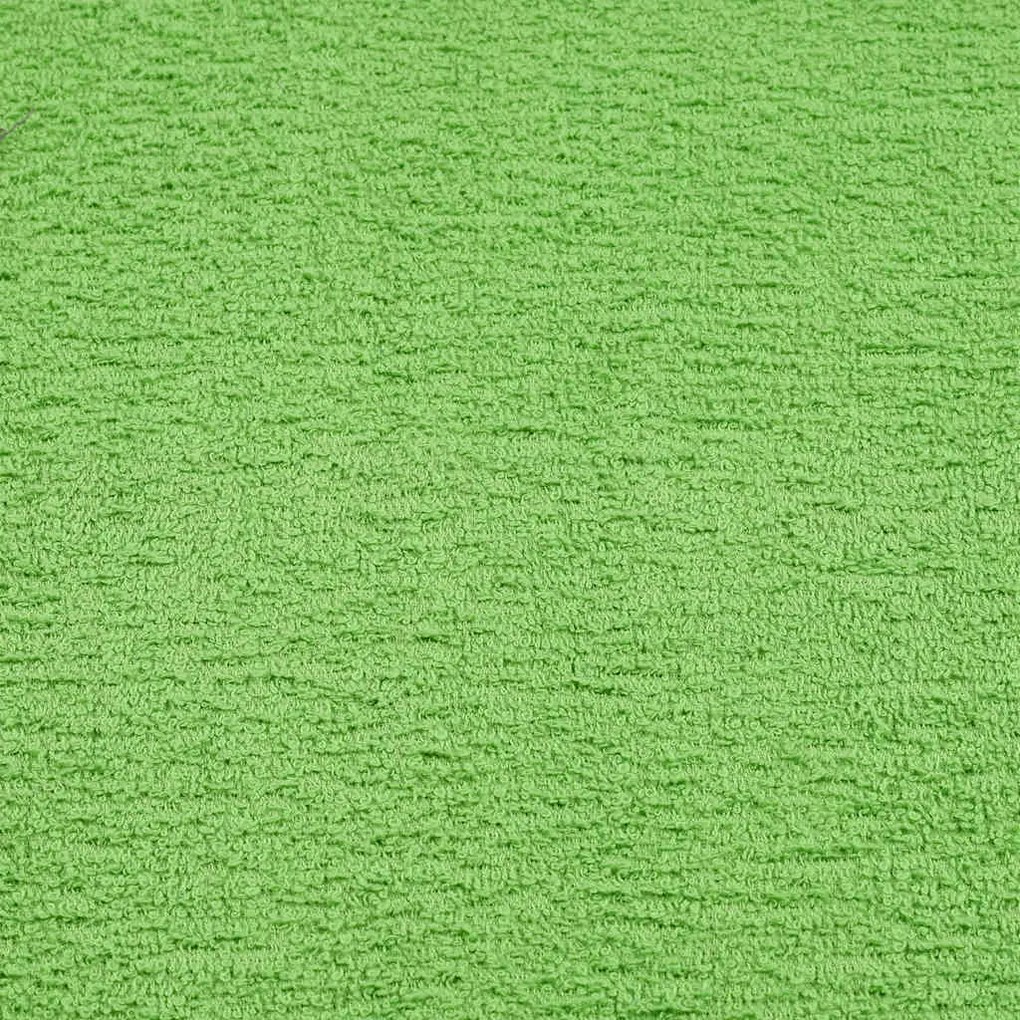 vidaXL Σετ Πετσετών 12 Τεμαχίων FROGN Πράσινο Μήλου 360 γρ./μ²