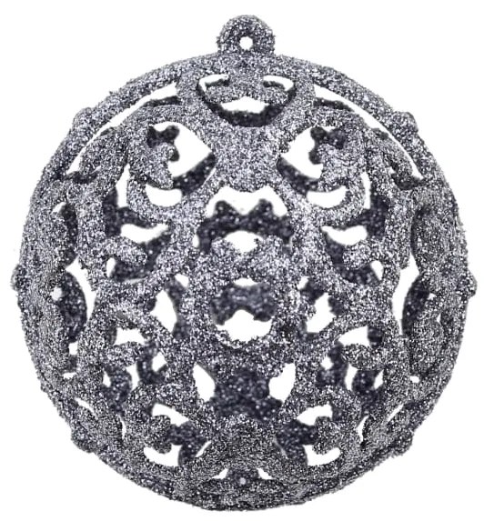 vidaXL Σετ Μπάλες Χριστουγεννιάτικες 100 τεμ. Λευκές/Γκρι 3/4/6 εκ.