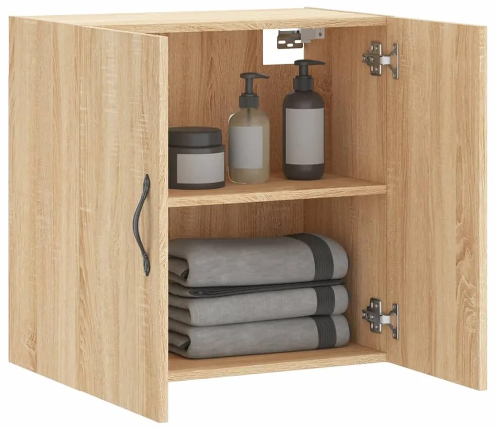 vidaXL Ντουλάπι Τοίχου Sonoma Δρυς 60x31x60 εκ. Επεξεργασμένο Ξύλο