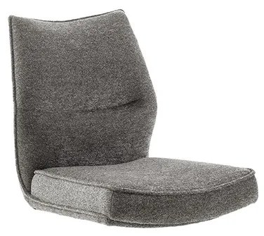 Bali Καρεκλα Relax Μαύρη + Υποπόδιο 83x86x102 cm