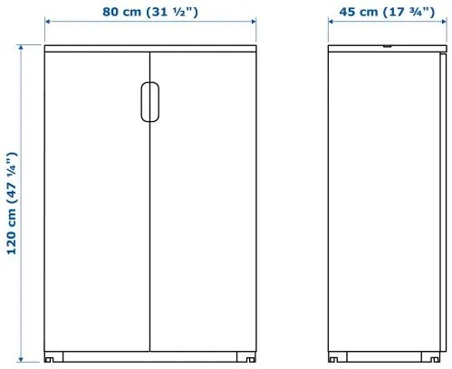 GALANT ντουλάπι με πόρτες 503.651.39