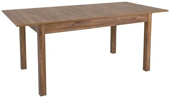 Τραπέζι Boston 299, Stirling δρυς, 76x80x140cm, 37 kg, Επιμήκυνση, Πλαστικοποιημένη μοριοσανίδα | Epipla1.gr