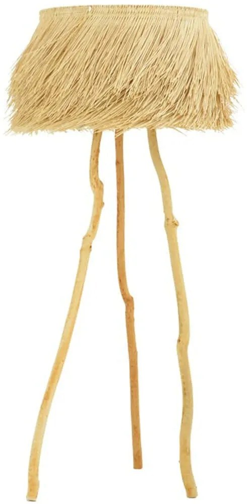Φωτιστικό Δαπέδου Herfo 299-000026 Φ60x135cm 1xΕ27 40W Natural Inart