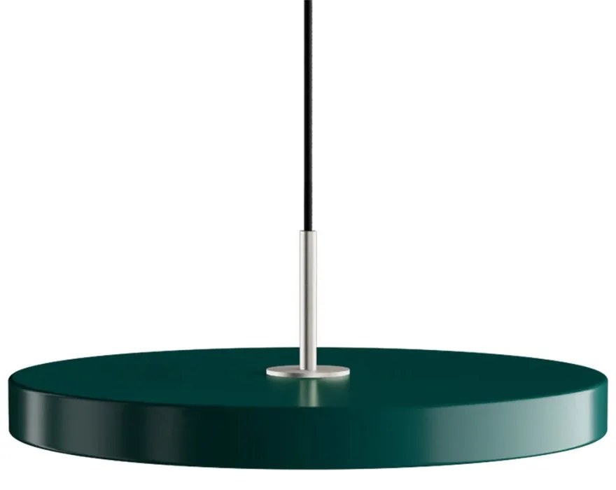 Φωτιστικό Οροφής Asteria Plus Medium Steel 2562C4172 Φ43x14cm Led 1600lm 28W 2400-3000k Forest Green Umage