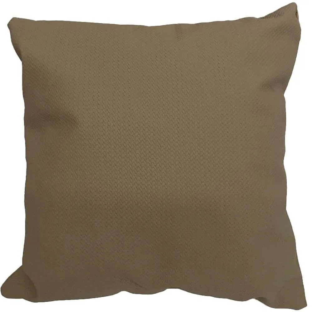 Μαξιλάρι Διακοσμητικό (Με Γέμιση) DWTA1014 Beige Espiel 42X42 Τεχνόδερμα