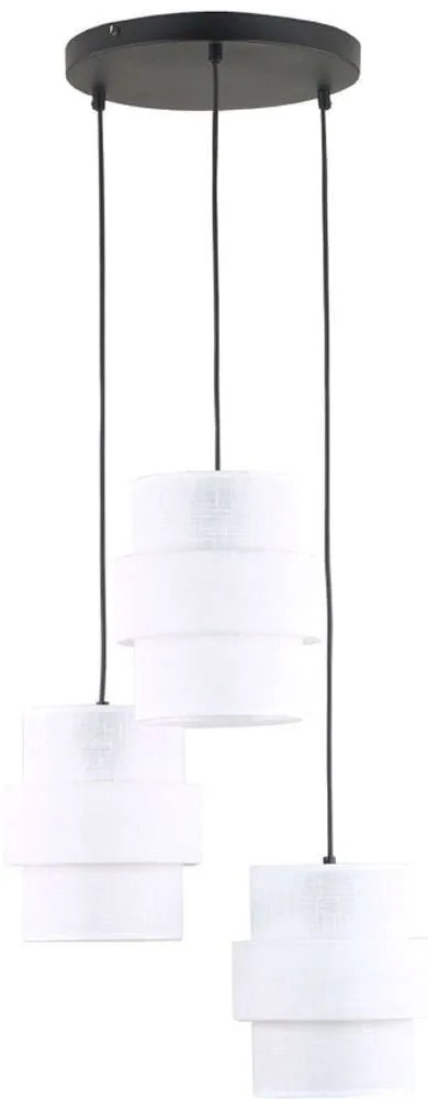 Φωτιστικό Οροφής Calisto 6018 45x45x145cm 3xE27 15W White TK Lighting