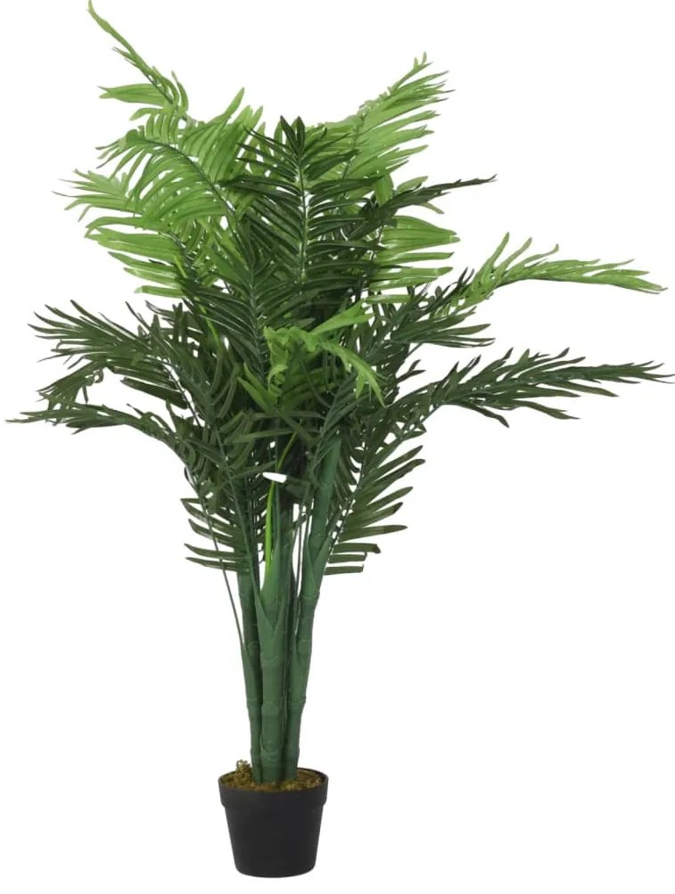 vidaXL Φοίνικας Τεχνητός 28 Φύλλα Πράσινος 120 εκ.
