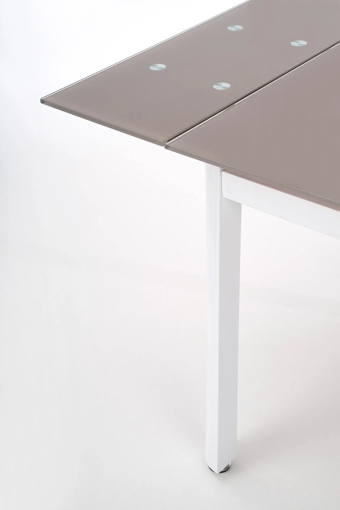 ALSTON extension table color: beige/white DIOMMI V-CH-ALSTON-ST-BEŻOWY