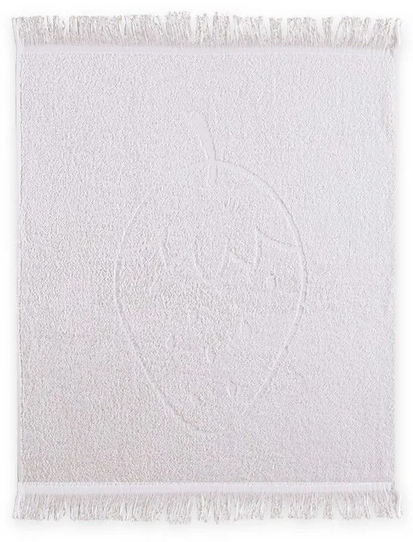 Ποτηρόπανο Strawberry Taste White Nef-Nef 50x50cm 100% Βαμβάκι