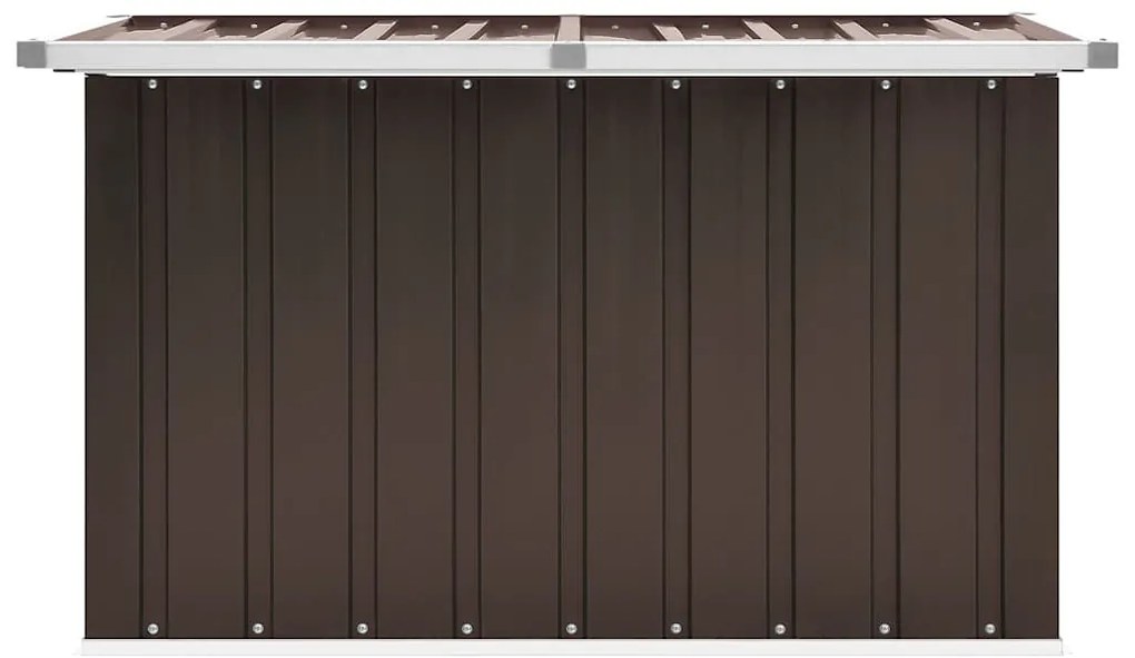 vidaXL Μπαούλο Αποθήκευσης Κήπου Καφέ 109 x 67 x 65 εκ.