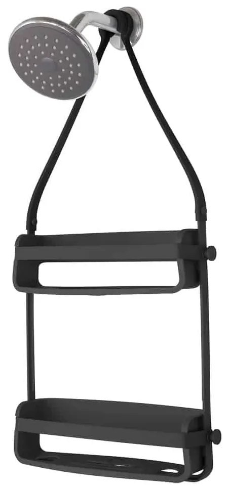 Ραφιέρα μπάνιου,μαύρο,Umbra Flex 023460-040