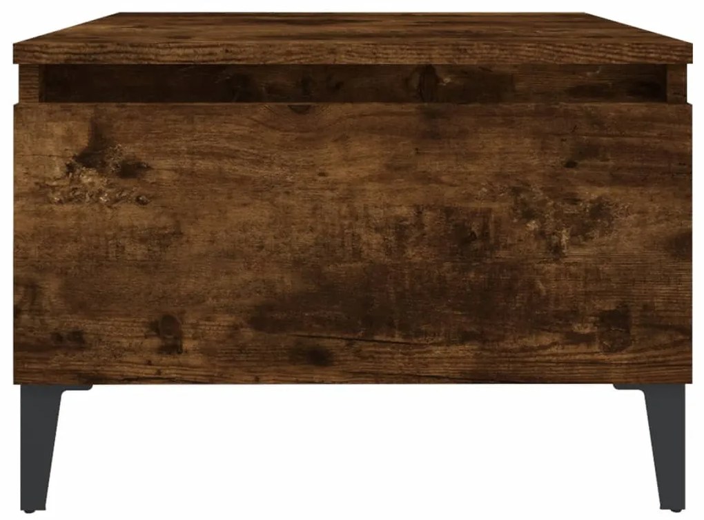 vidaXL Βοηθητικό Τραπέζι Καπνιστή Δρυς 50x46x35 εκ. Επεξεργασμένο Ξύλο