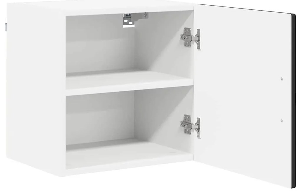 vidaXL Ντουλάπα Κουζίνας Μαύρο 40 x 31 x 40 εκ. Επεξεργασμένο ξύλο