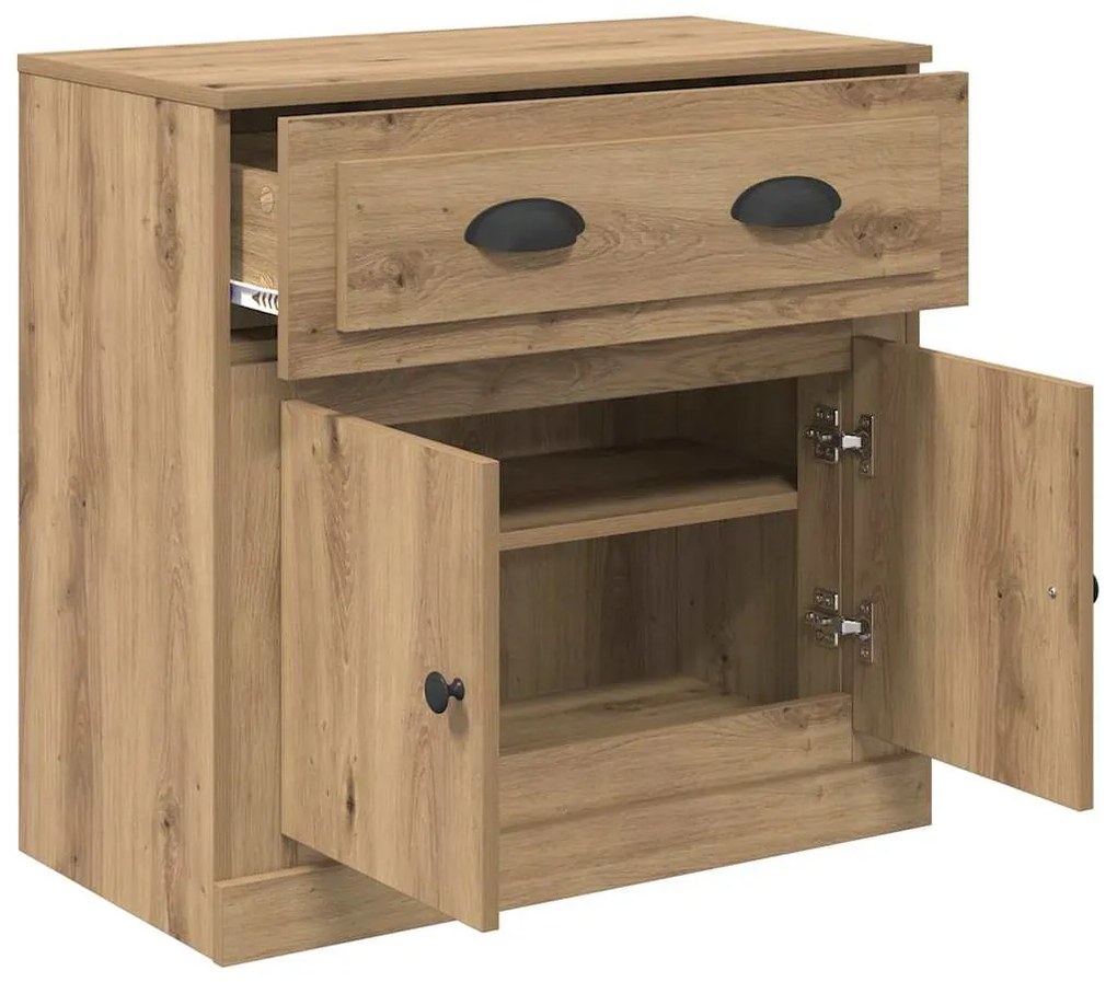 vidaXL Highboard Artisan Oak 70 x 35,5 x 67,5 εκ. Επεξεργασμένο ξύλο