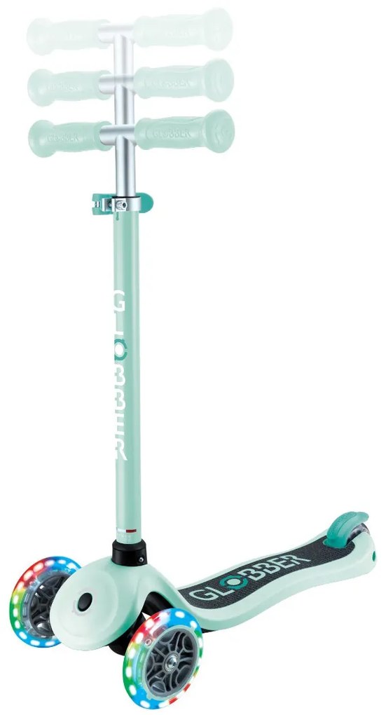 Globber Scooter Primo Lights V2 Dark Mint