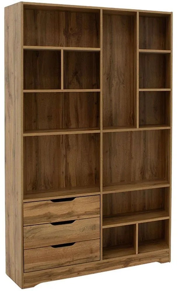 Βιβλιοθήκη Lucinda 049-000067 120x29,8x180,5cm Sonoma