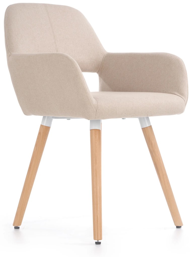 K283 chair, color: beige DIOMMI V-CH-K/283-KR-BEŻOWY