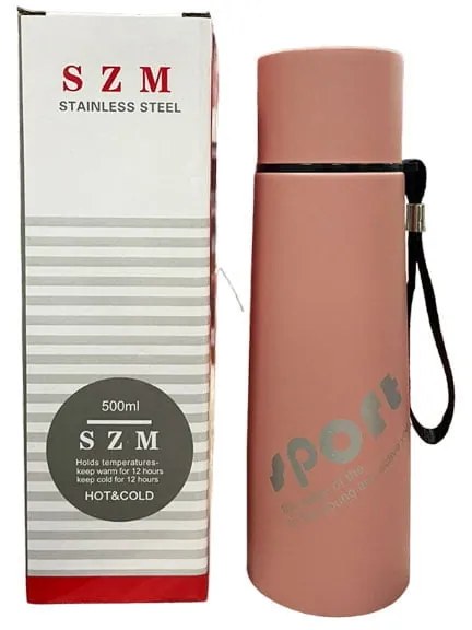 SZM Μπουκάλι Θερμός 500mL - Stainless Steel Bottle Jingbang 777