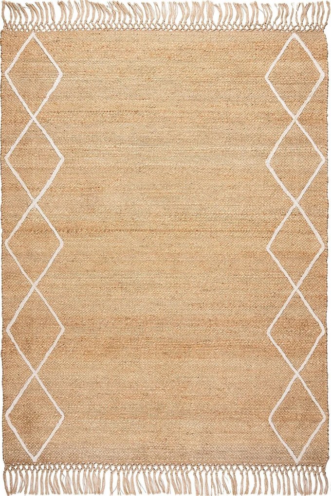 Χαλί Jute Rug BRD 752 Natural Βιοκαρπέτ 200X300cm