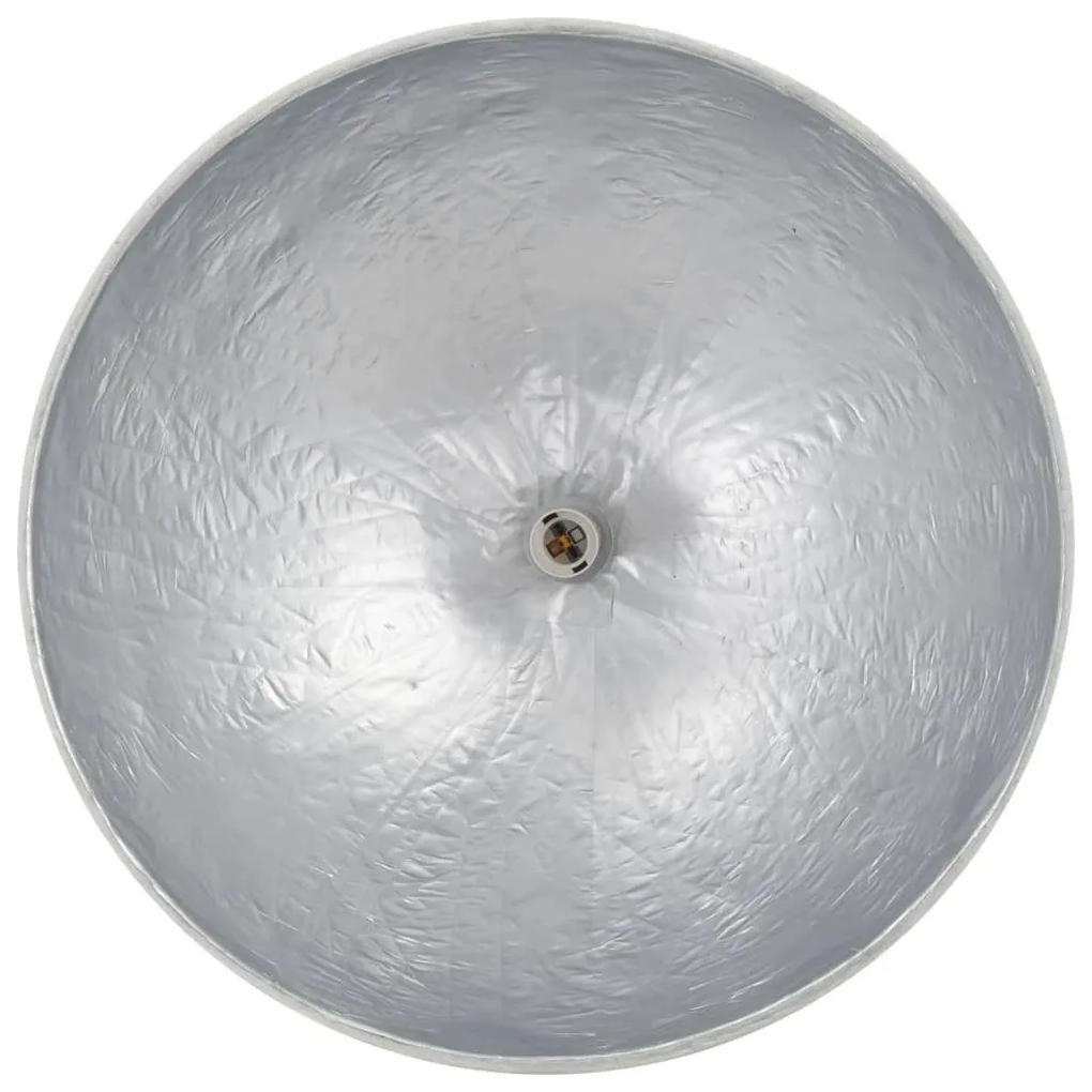 Κρεμαστό Φωτιστικό Λευκό / Ασημί Ø50 εκ. E27 - Πολύχρωμο