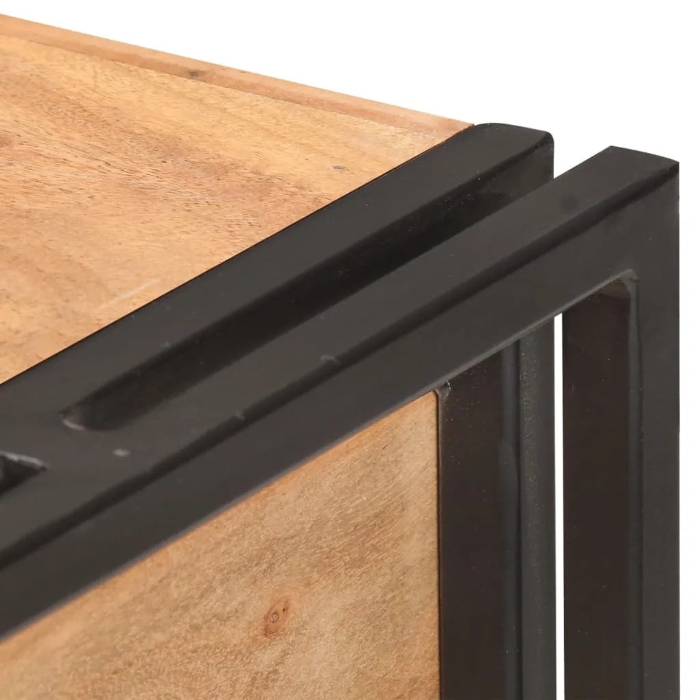 vidaXL Κονσόλα 120 x 30 x 75 εκ. από Μασίφ Ξύλο Ακακίας