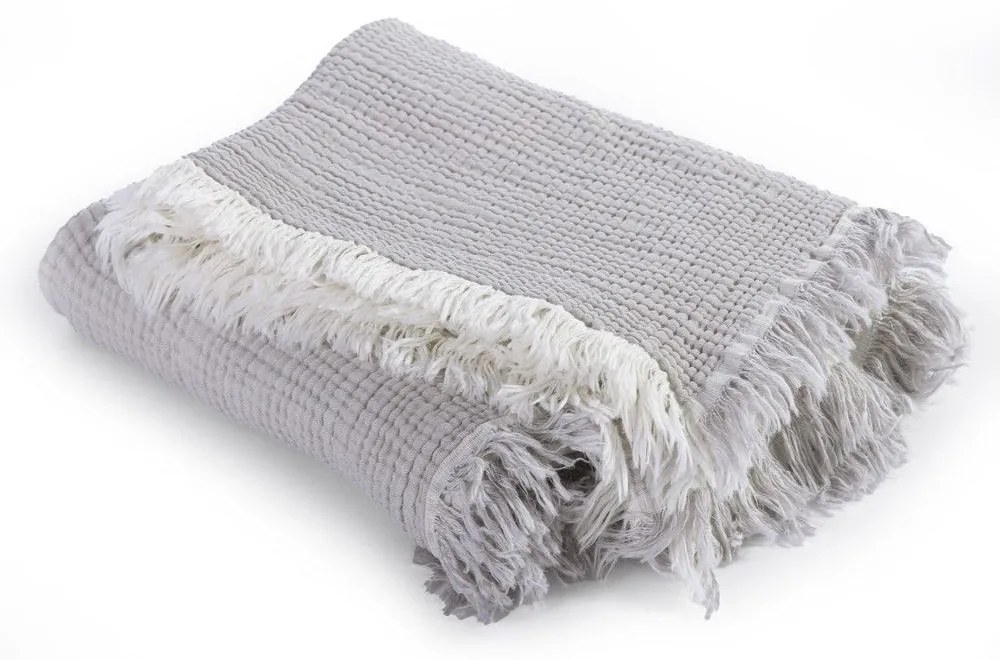Κουβέρτα Βρεφική Apollo Greige Nef-Nef Κούνιας 110x150cm 100% Cotton