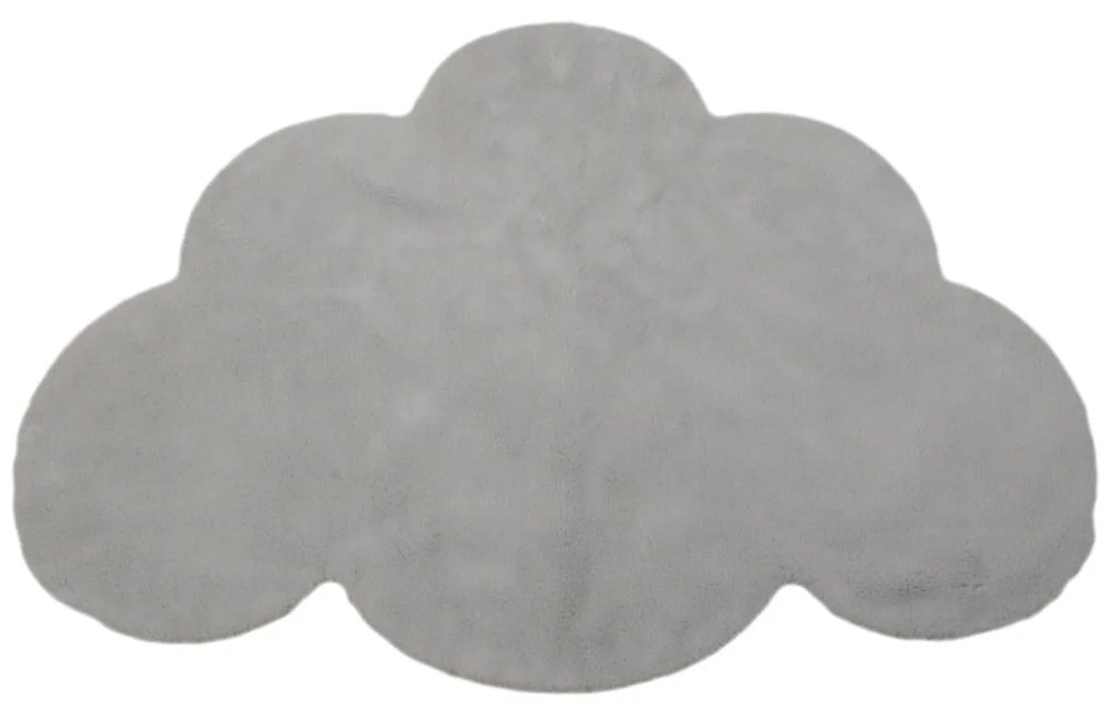 Παιδικό Γούνινο Χαλί (80x125) New Plan Puffy FC6 Cloud Light Grey