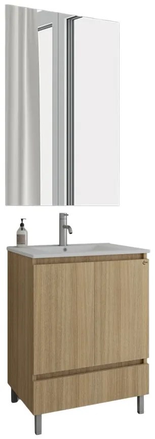 Σετ μπάνιου DELTA 60 SLIM Slavonia Oak