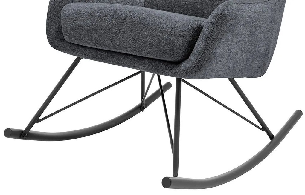 Καρέκλα Relax Κουνιστή Ανθρακί 63x98x98 cm
