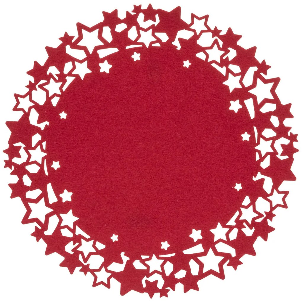 Χριστουγεννιάτικο Σουπλά (Φ38) A-S Felt Star 183365