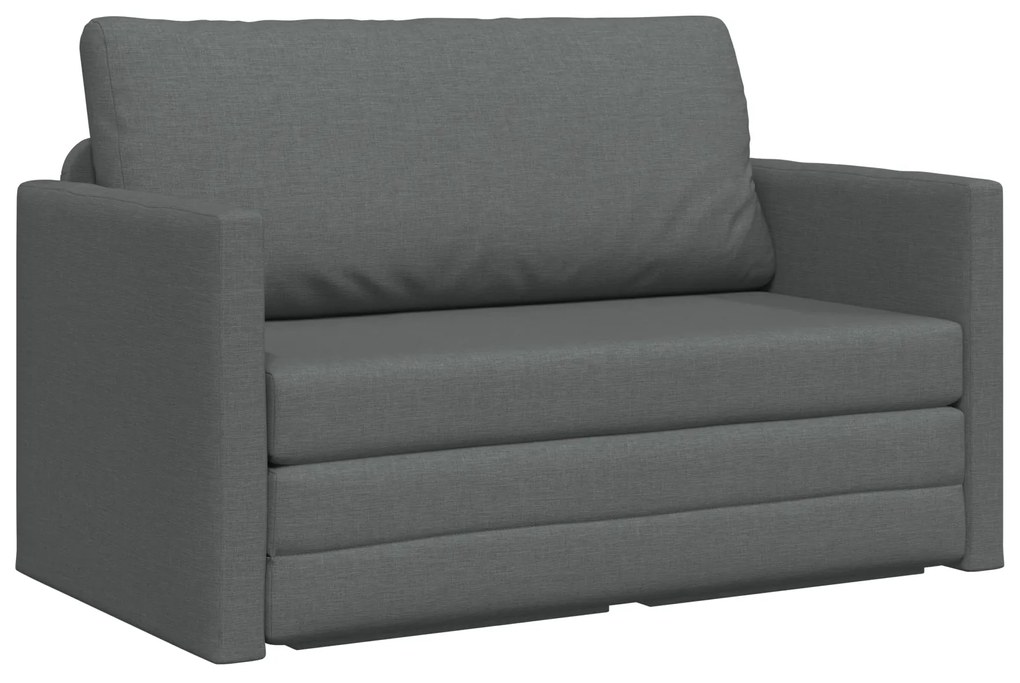 vidaXL Καναπές Κρεβάτι 2 σε 1 Ανθρακί 124x71x78 cm Υφασμάτινος