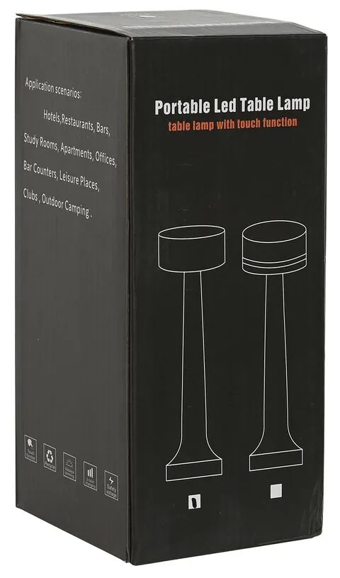 Επιτραπέζιο Φωτιστικό Home ESPRIT Χαλκός Χρυσό Ασημί 9 x 9 x 21 cm (3 Μονάδες)