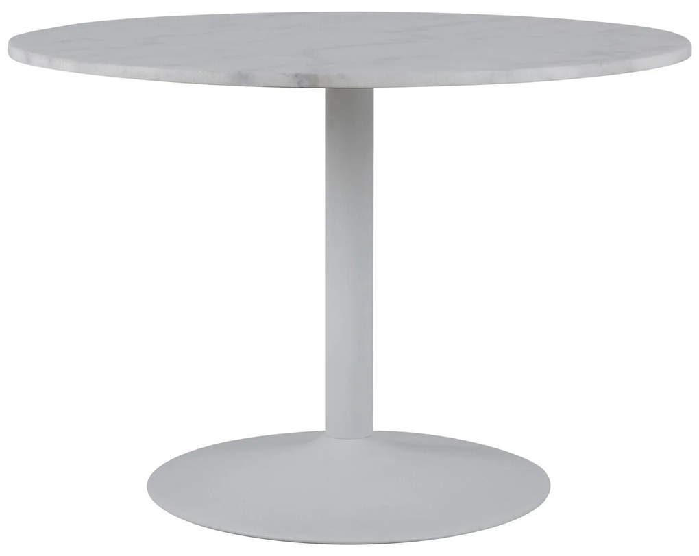 Τραπέζι Oakland 262, Λευκό μάρμαρο, 75cm, 71 kg, Μάρμαρο, Μέταλλο | Epipla1.gr