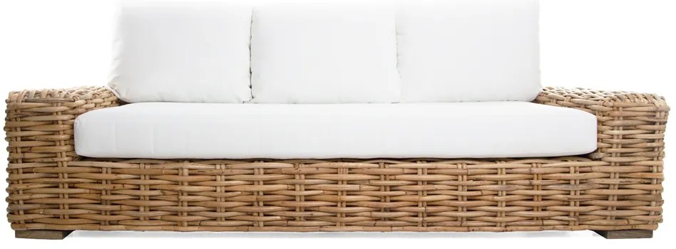 Καναπές Τριθέσιος Cirebon Natural (215x80x70) Soulworks 0100050