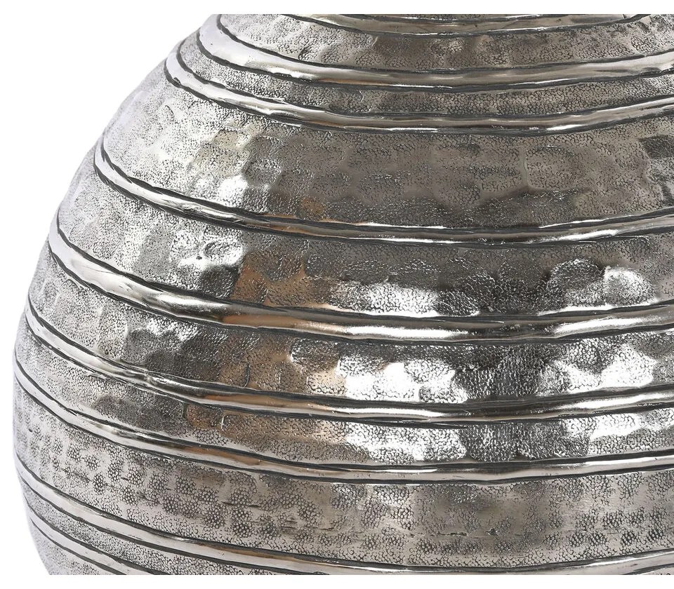 Βάζο DKD Home Decor Χρυσό Ασημί Αλουμίνιο Σύγχρονη Παλαιωμένο φινίρισμα 38 x 38 x 50 cm (x2)