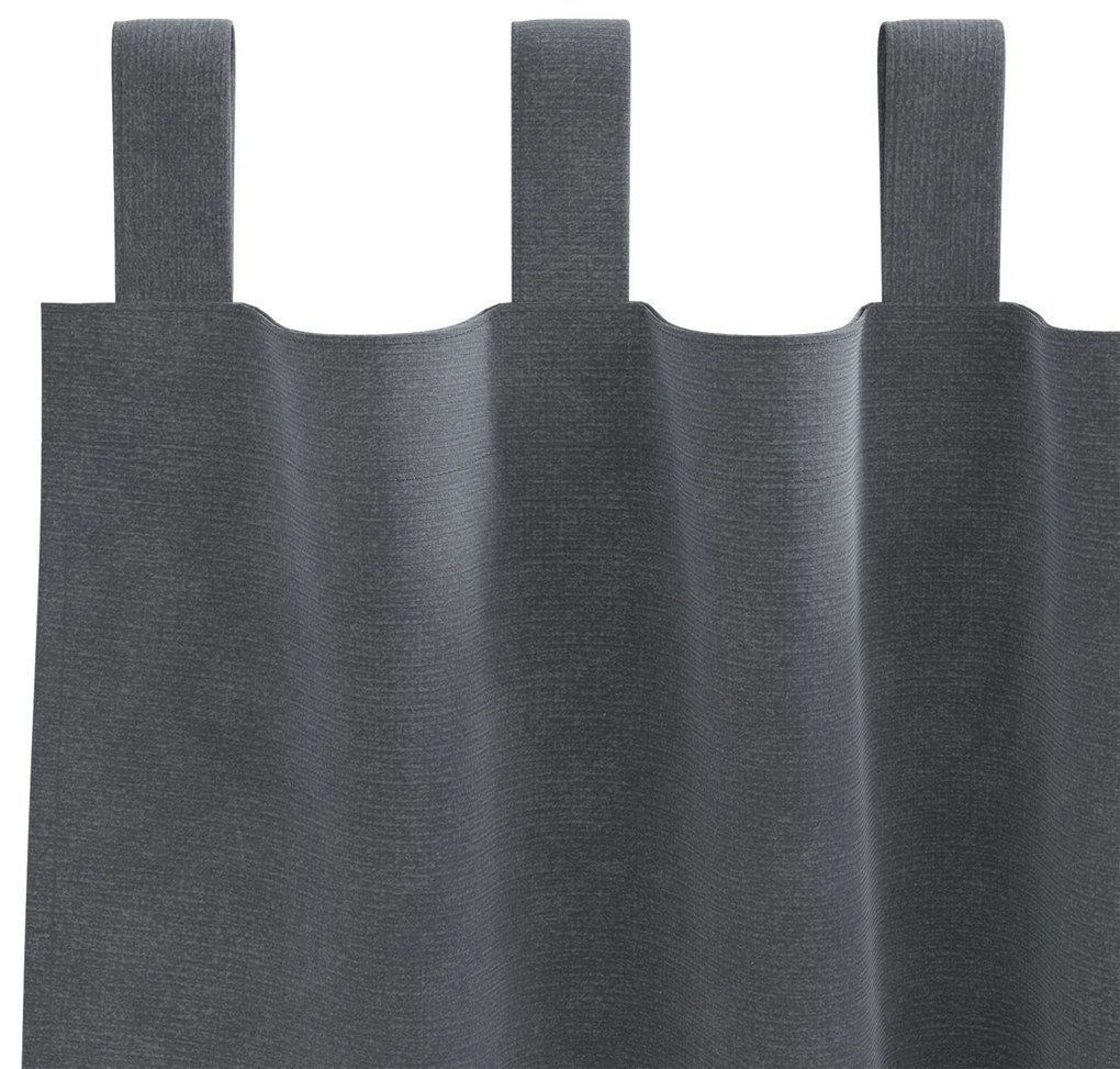 vidaXL Curtains blackout με βρόχους κρεμάσματος 2 τεμάχια Σούπερ ανοιχτό γκρι βελούδο