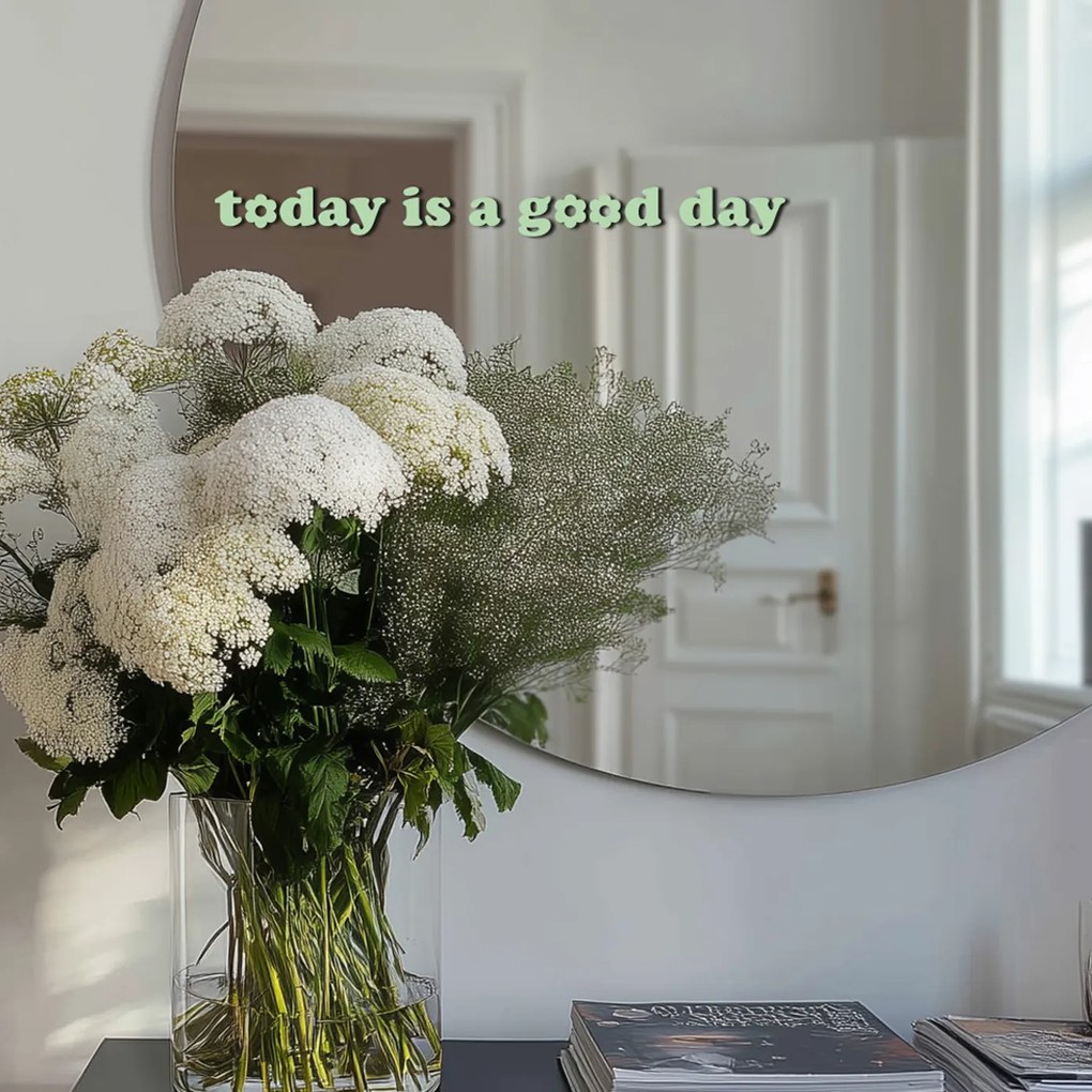 Αυτοκόλλητο για καθρέφτη S1 – Today is good day