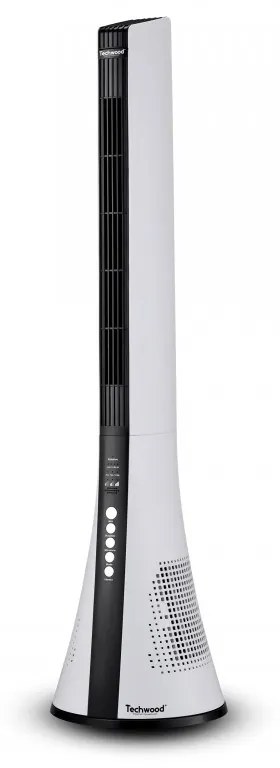 Ανεμιστήρας πύργου Techwood TVC-981T, 40W, ταλάντωση, 3 ταχύτητες, χρονοδιακόπτης, λευκό