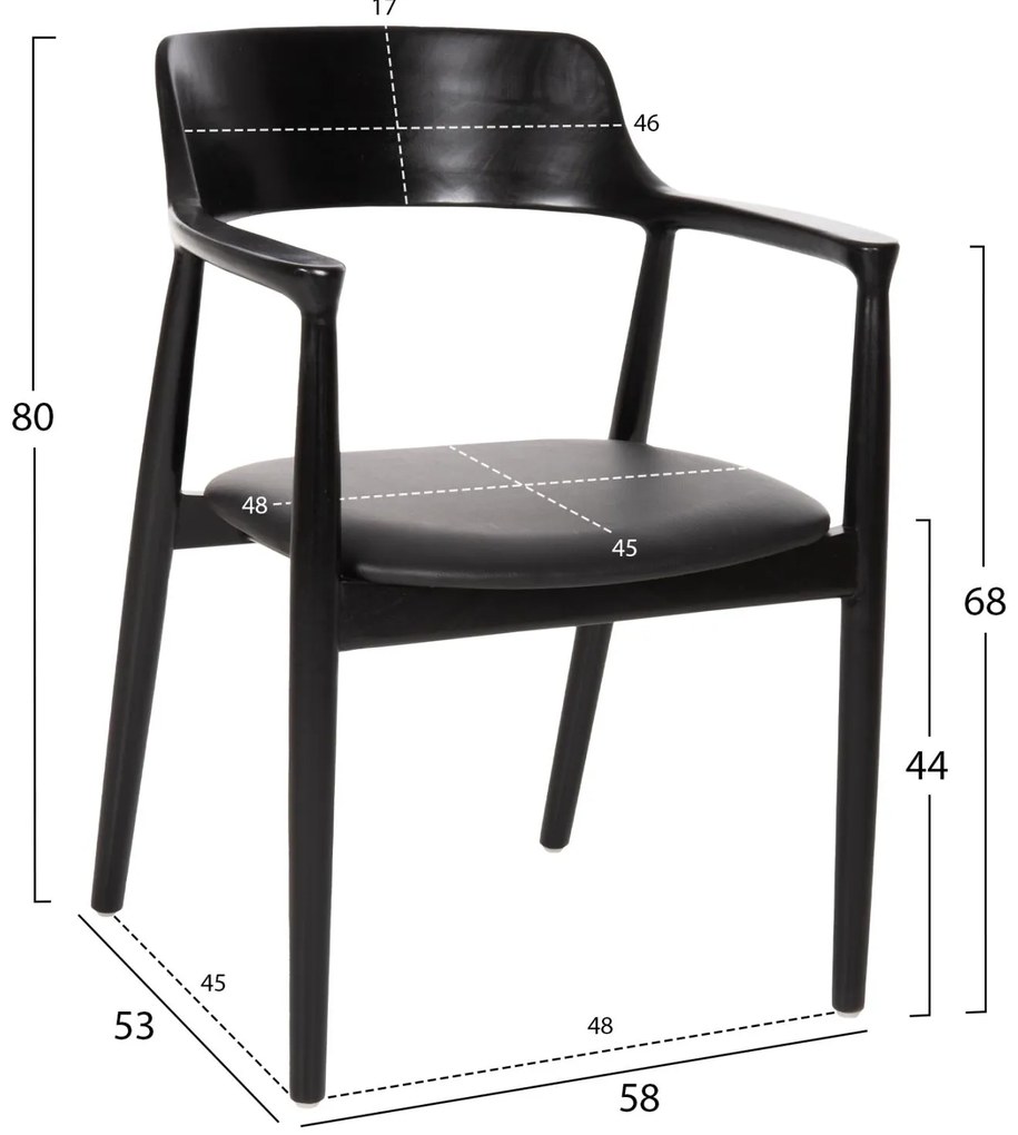 ΣΕΤ ΤΡΑΠΕΖΑΡΙΑΣ 5ΤΜΧ KINGSLEY ΣΤΡΟΓΓΥΛΟ ΤΡΑΠΕΖΙ Φ120εκ.& 4 ΚΑΡΕΚΛΕΣ-ΜΑΥΡΟ