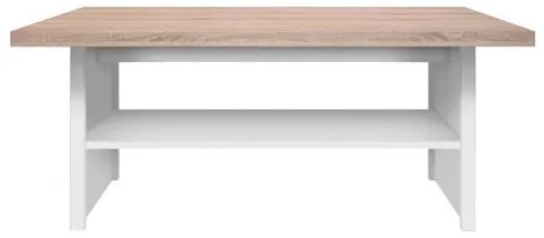 Τραπέζι Σαλονιού Law Σονόμα-Λευκό115x55cm. TO-LAW115WHI